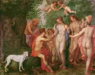 The Judgement of Paris, 1608